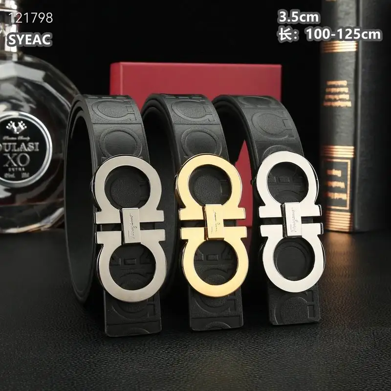 Ferragamo belt 35mmX100-125cm 8L75